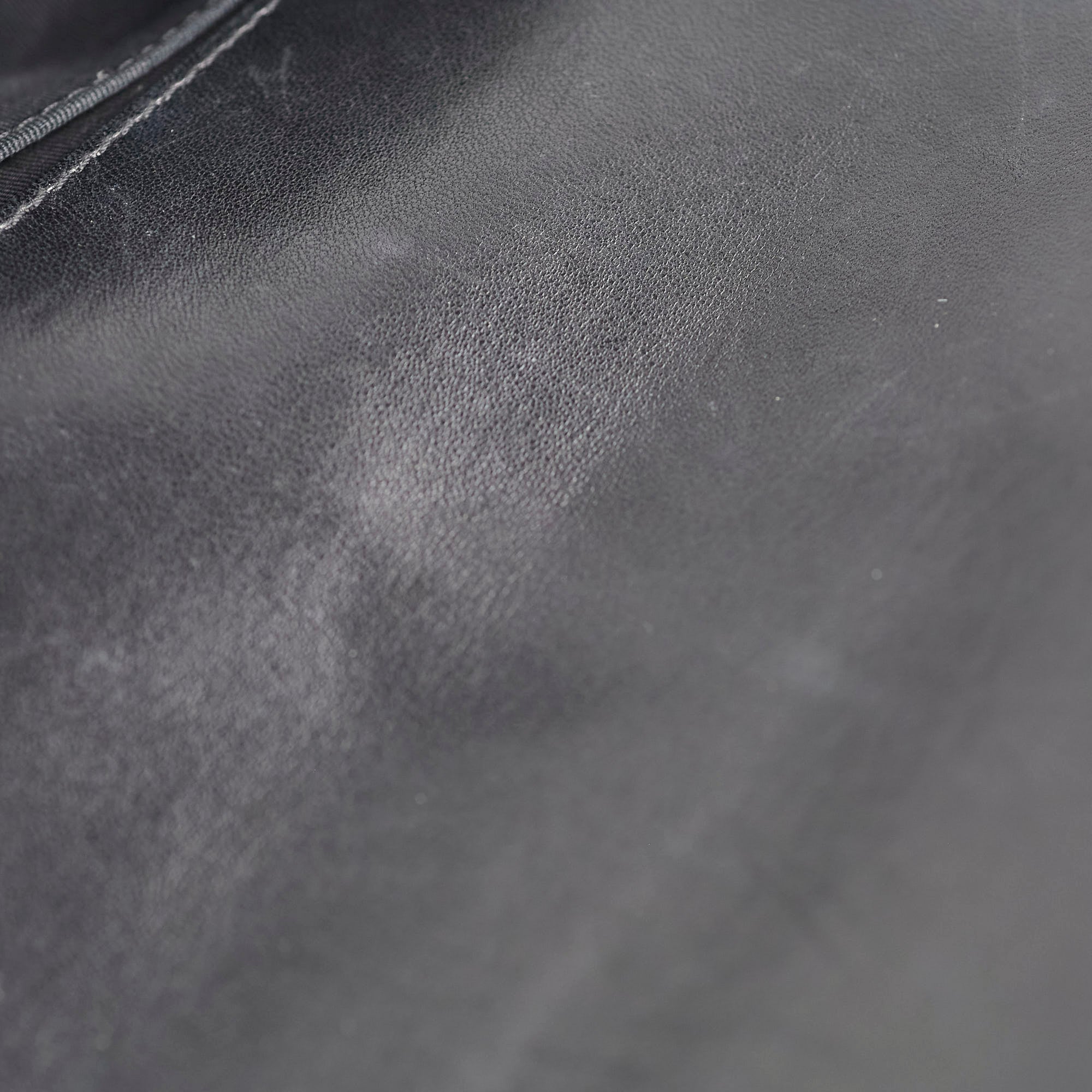 Chanel Old Medium Boy Lambskin Black