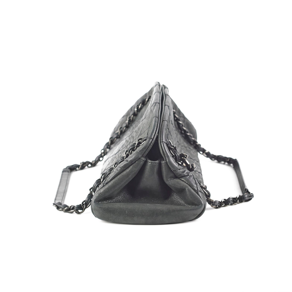 Chanel Mademoiselle Bowling Black Shoulder Bag
