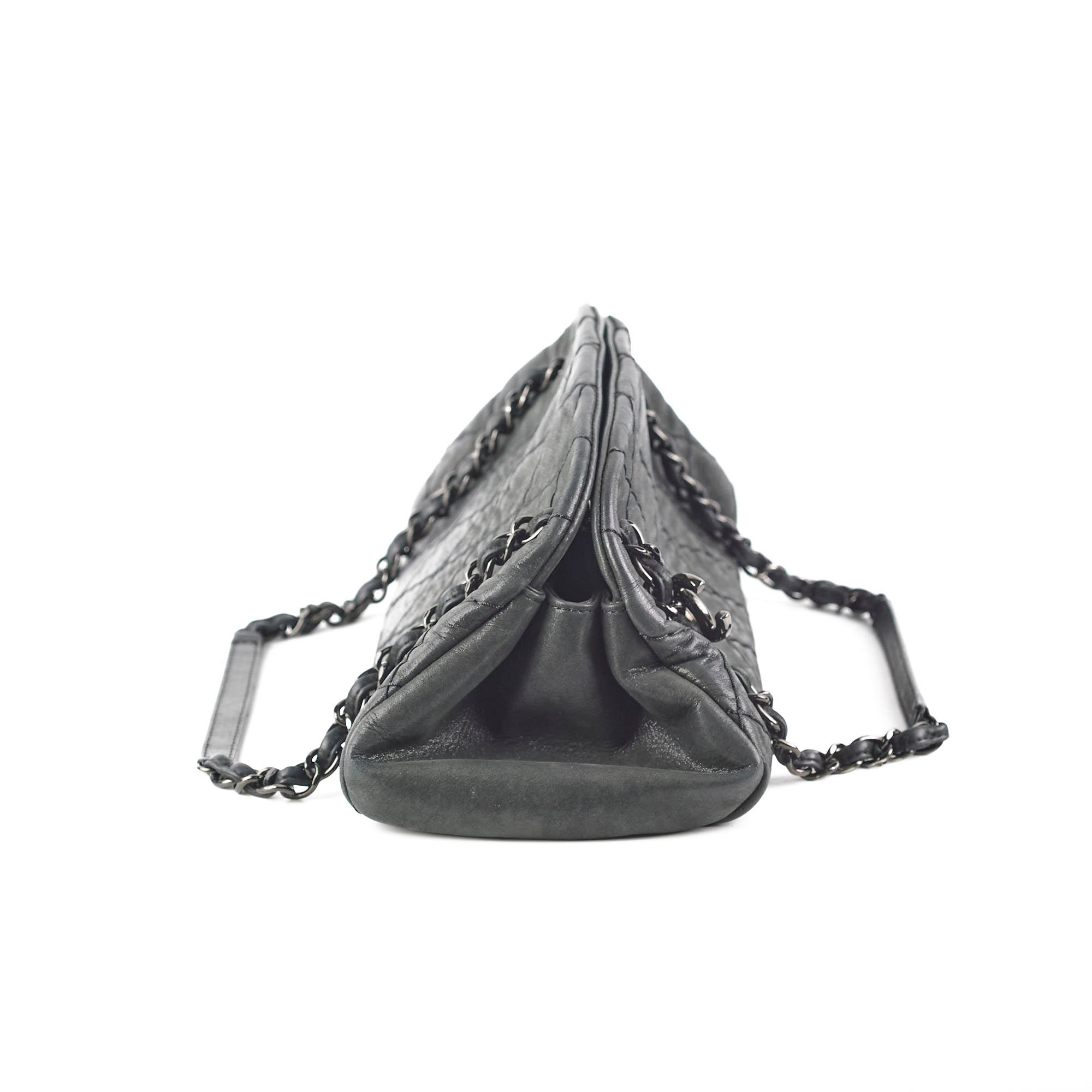 Chanel Mademoiselle Bowling Black Shoulder Bag