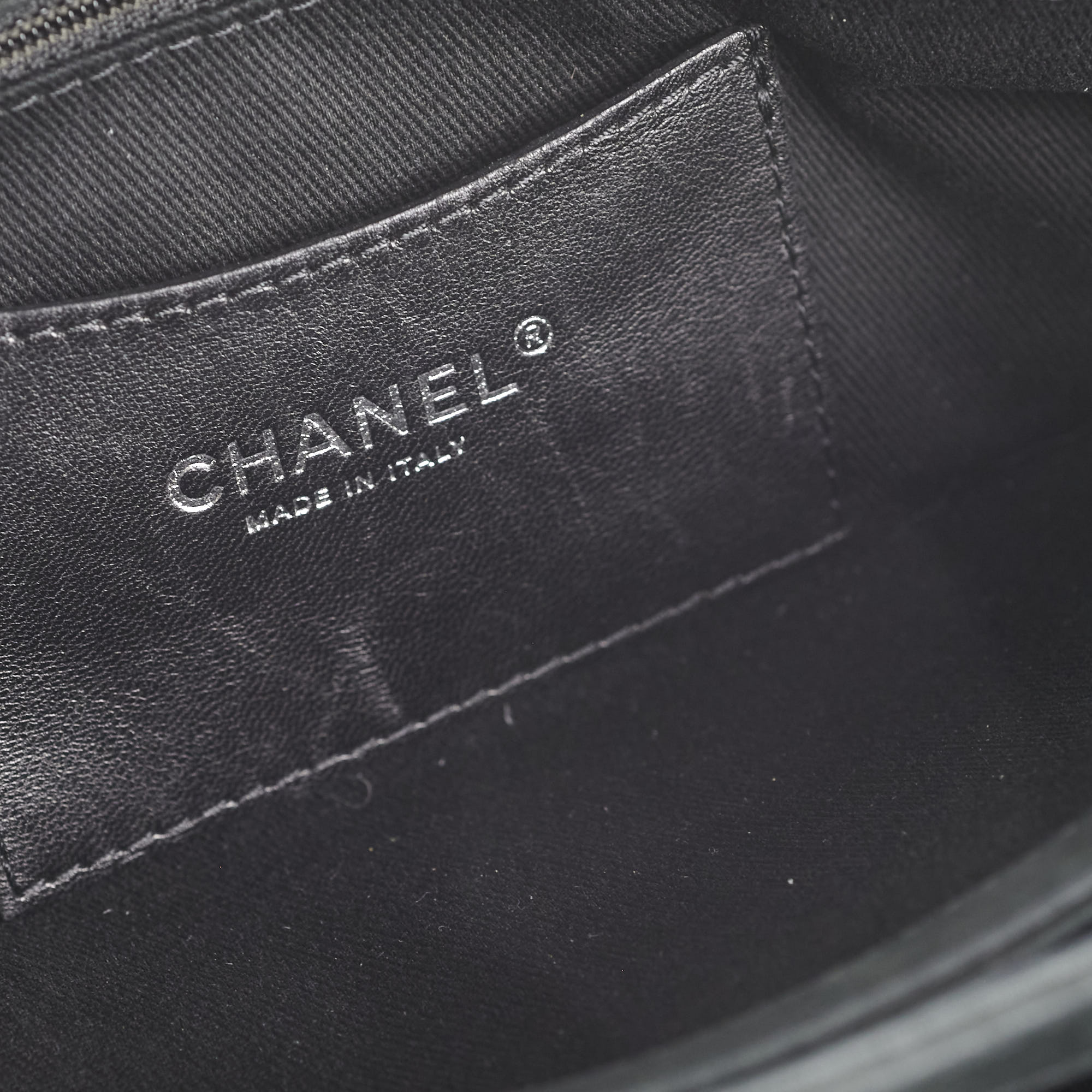 Chanel Mademoiselle Bowling Black Shoulder Bag