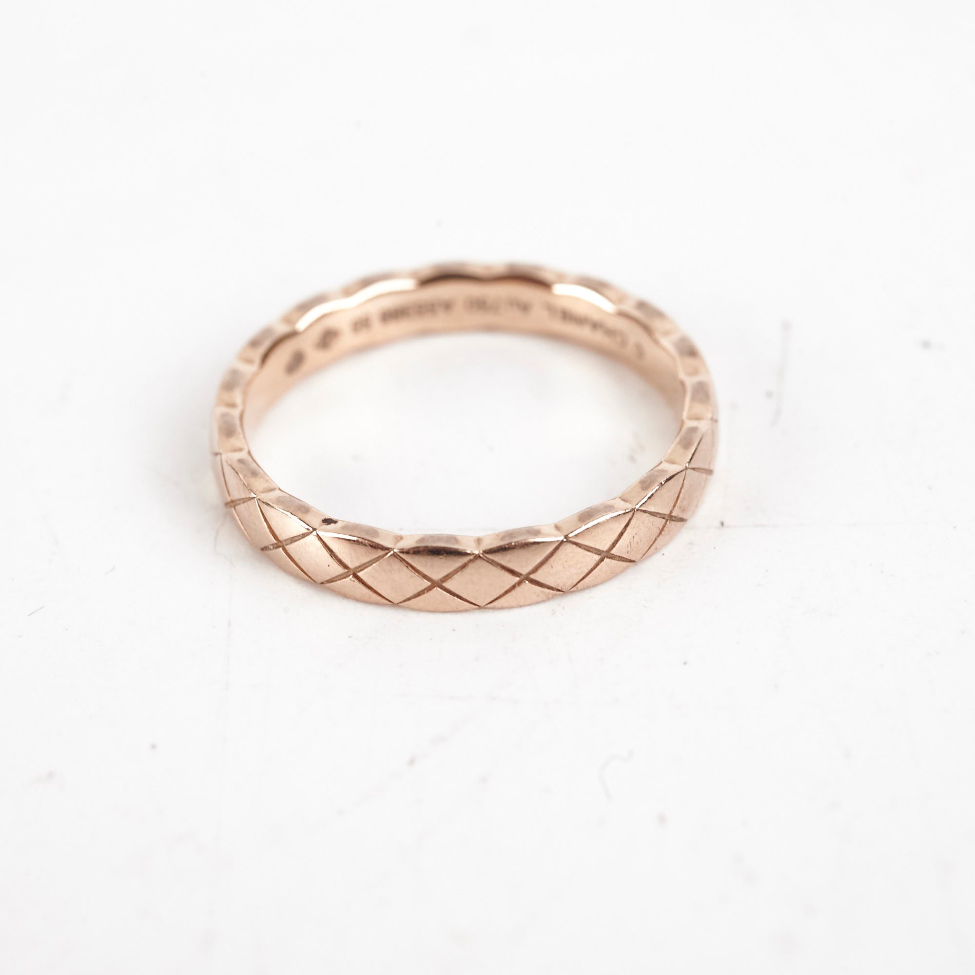 Chanel Coco Crush Mini Model Beige Gold Size 55 HOLD AV