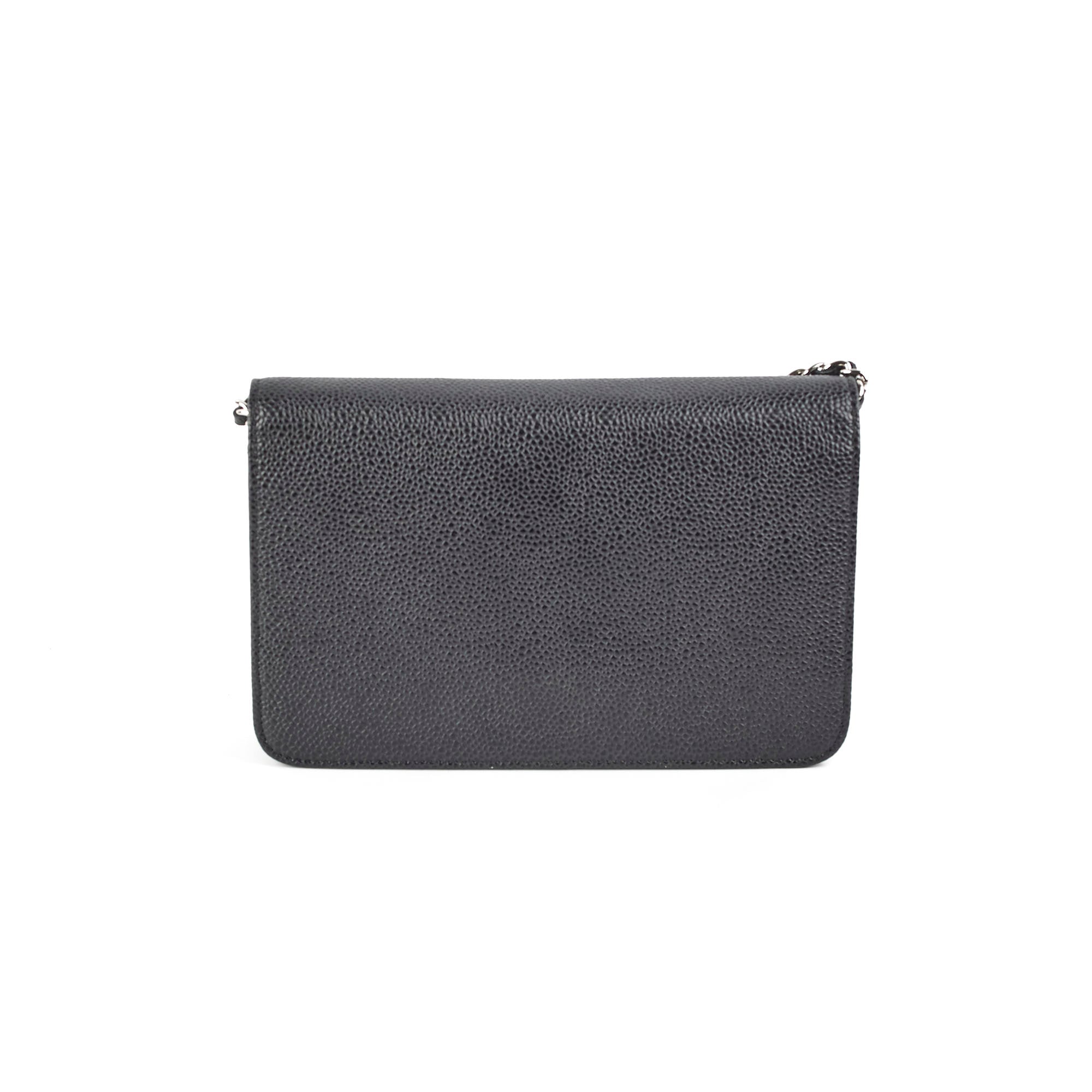 Chanel Wallet On Chain WOC Caviar Black - Series 17