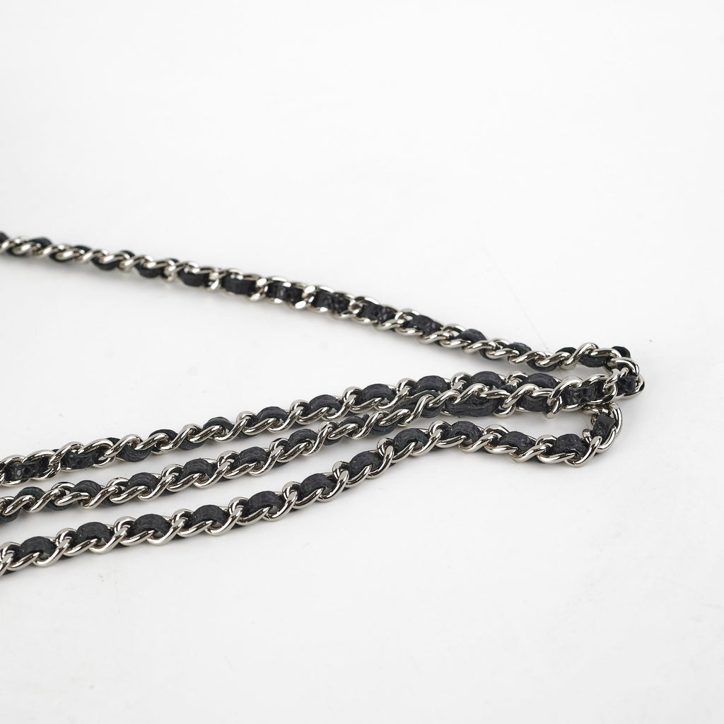 Chanel Wallet On Chain WOC Caviar Black - Series 17