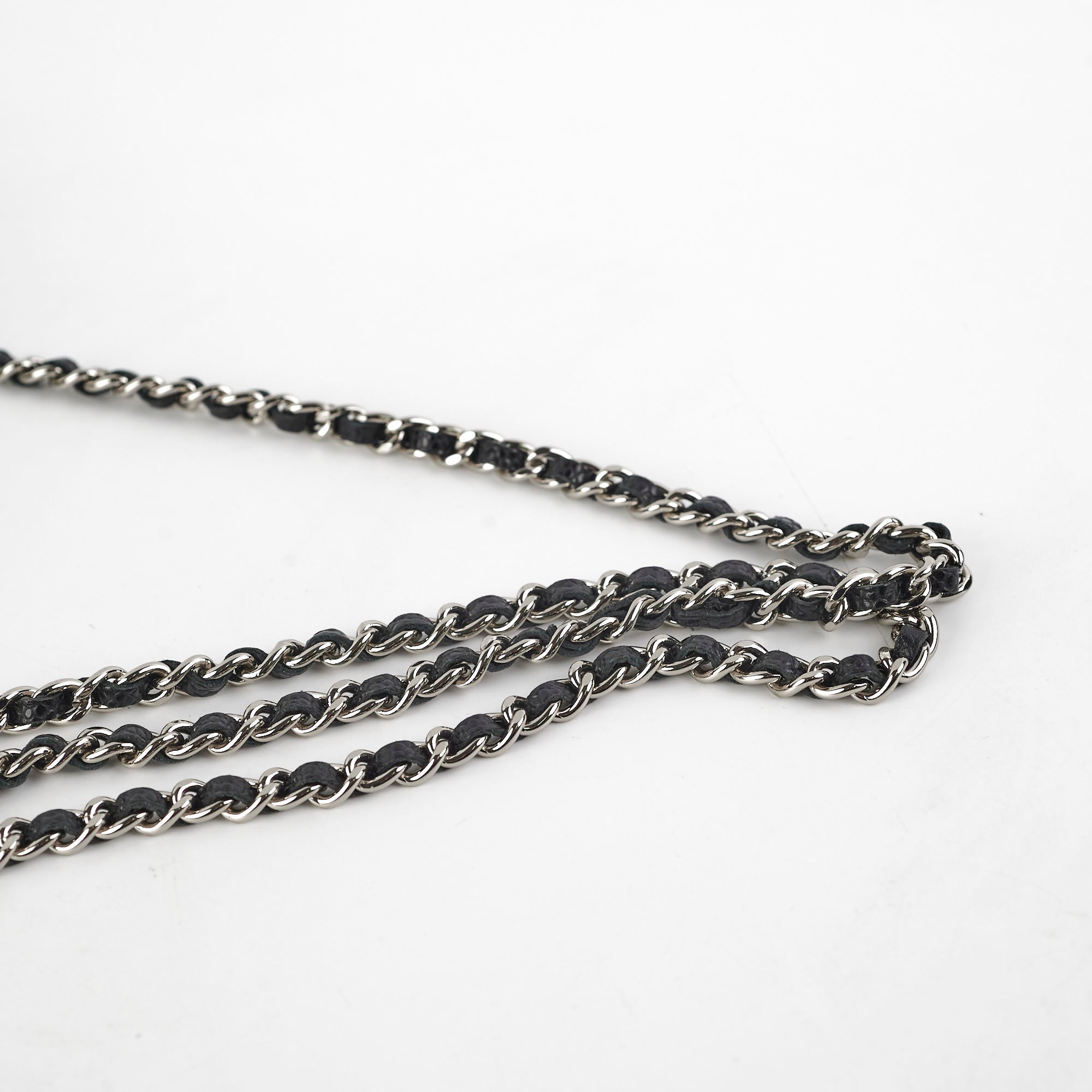 Chanel Wallet On Chain WOC Caviar Black - Series 17
