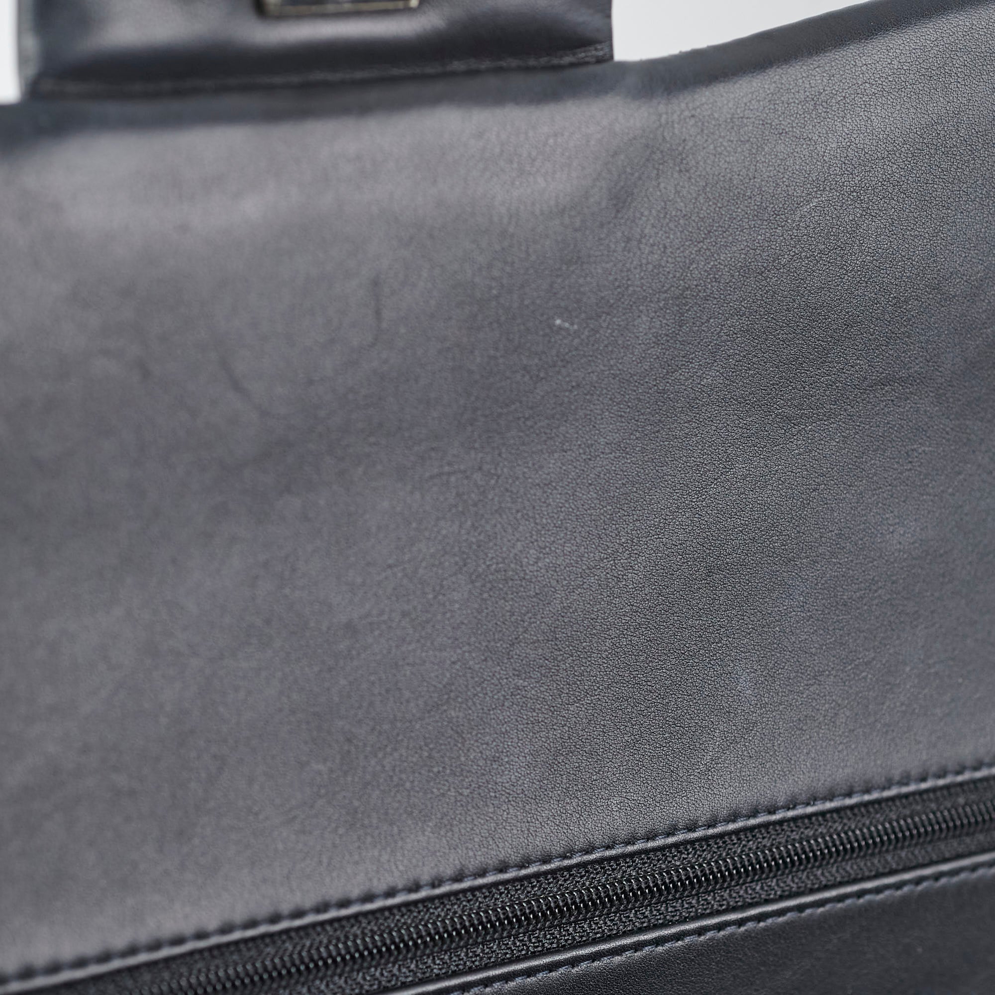 Chanel Maxi Patent Flap Black 20 Series