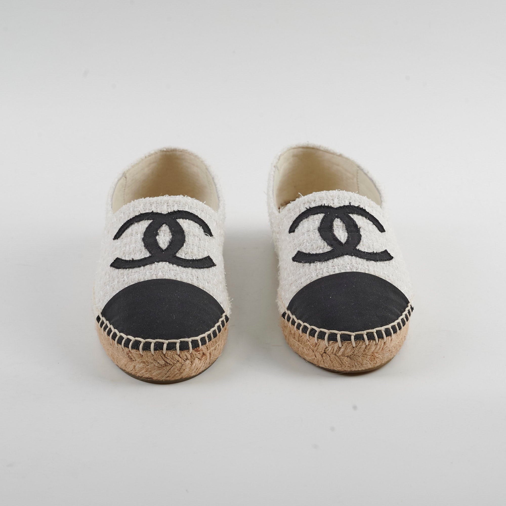 Chanel Espadrilles White Size 38