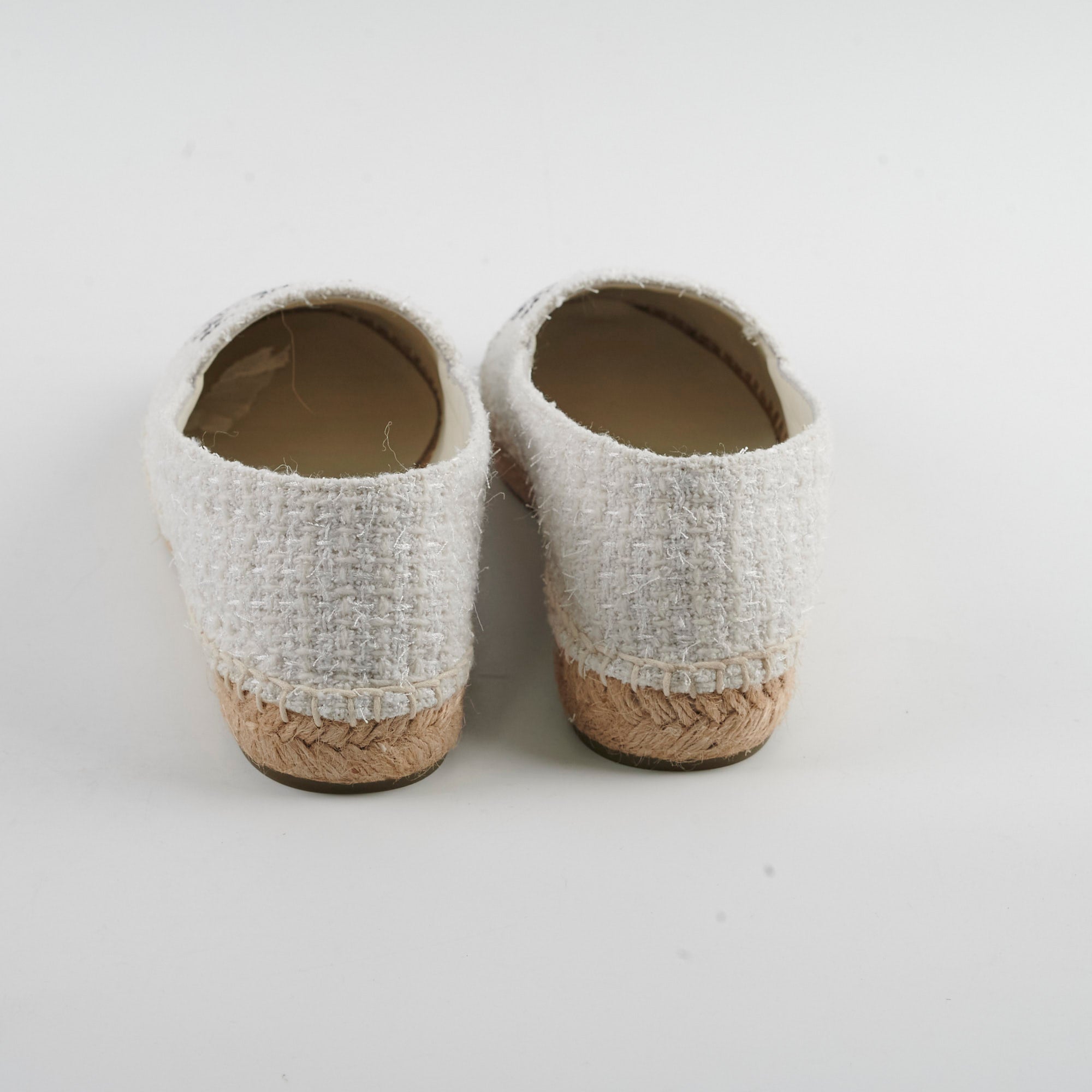 Chanel Espadrilles White Size 38