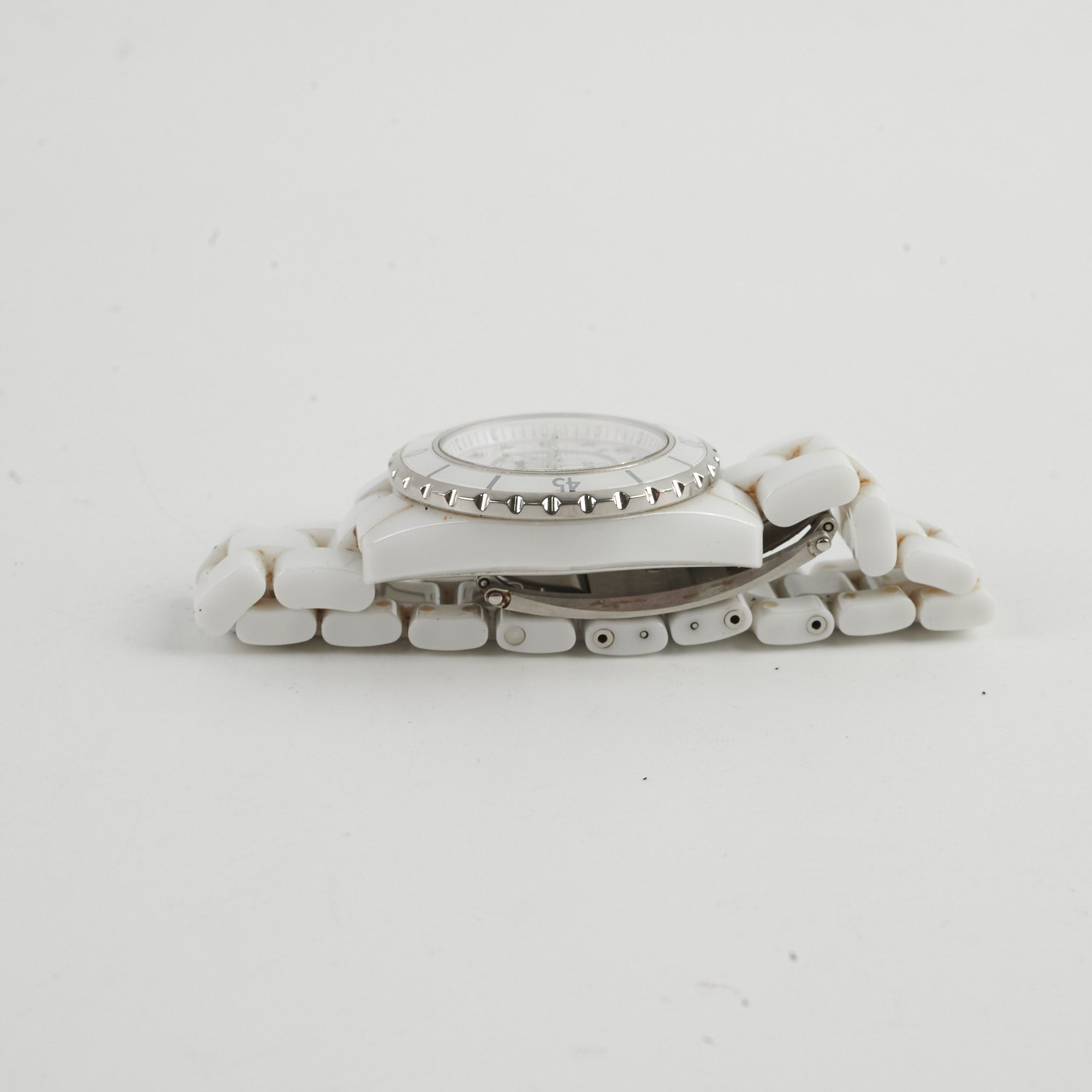 Chanel J12 White Diamond Ladies Watch