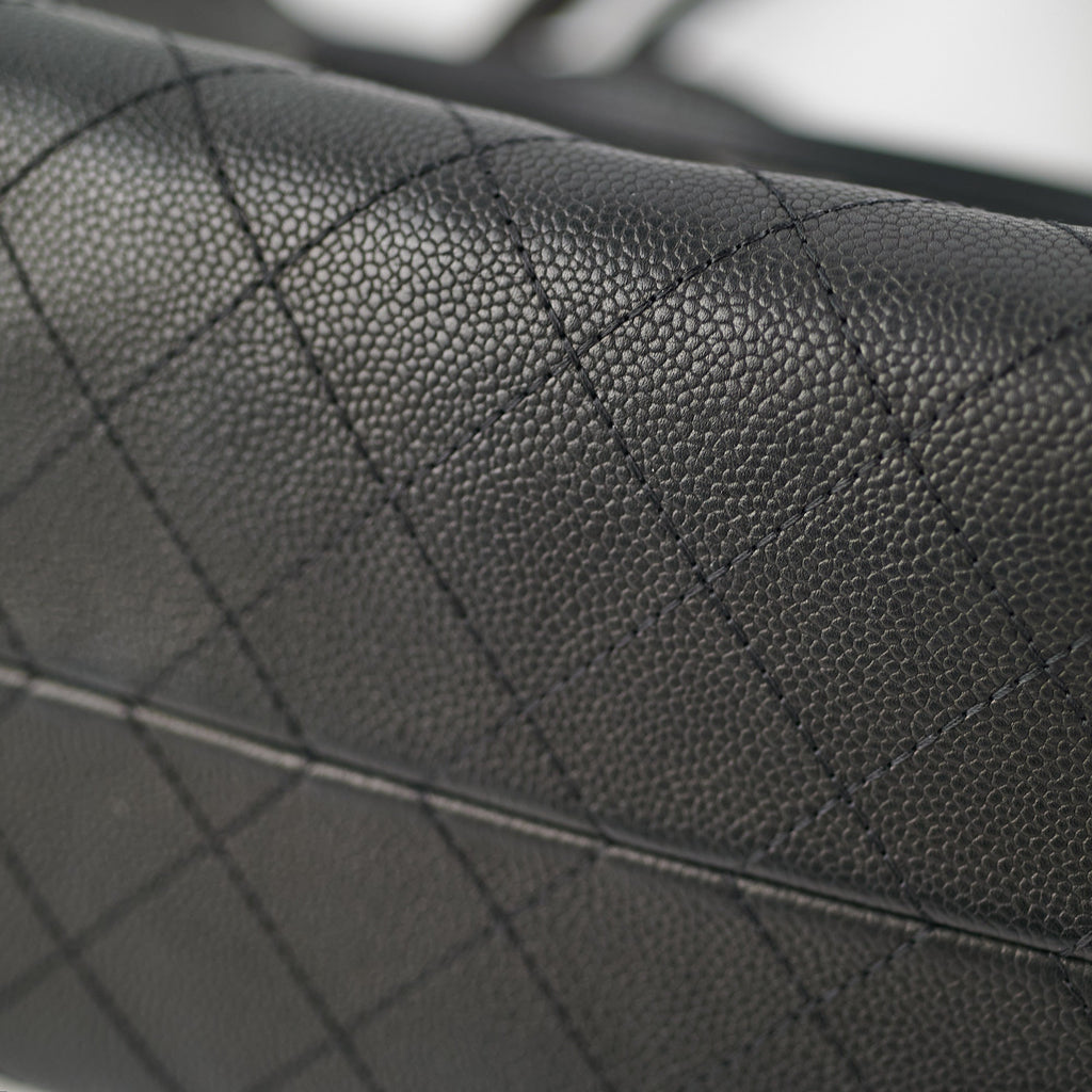 Chanel Urban Shopping Tote Caviar Black