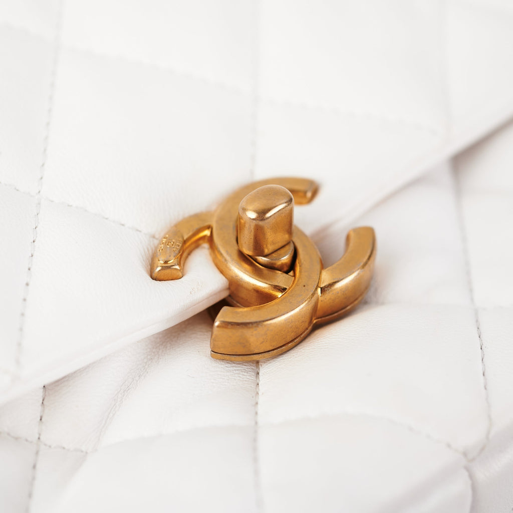 ITEM 6 - Chanel Season Flap White (Microchip)