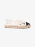 Chanel CC Espadrilles Black / White Lace EU 36 UK 3