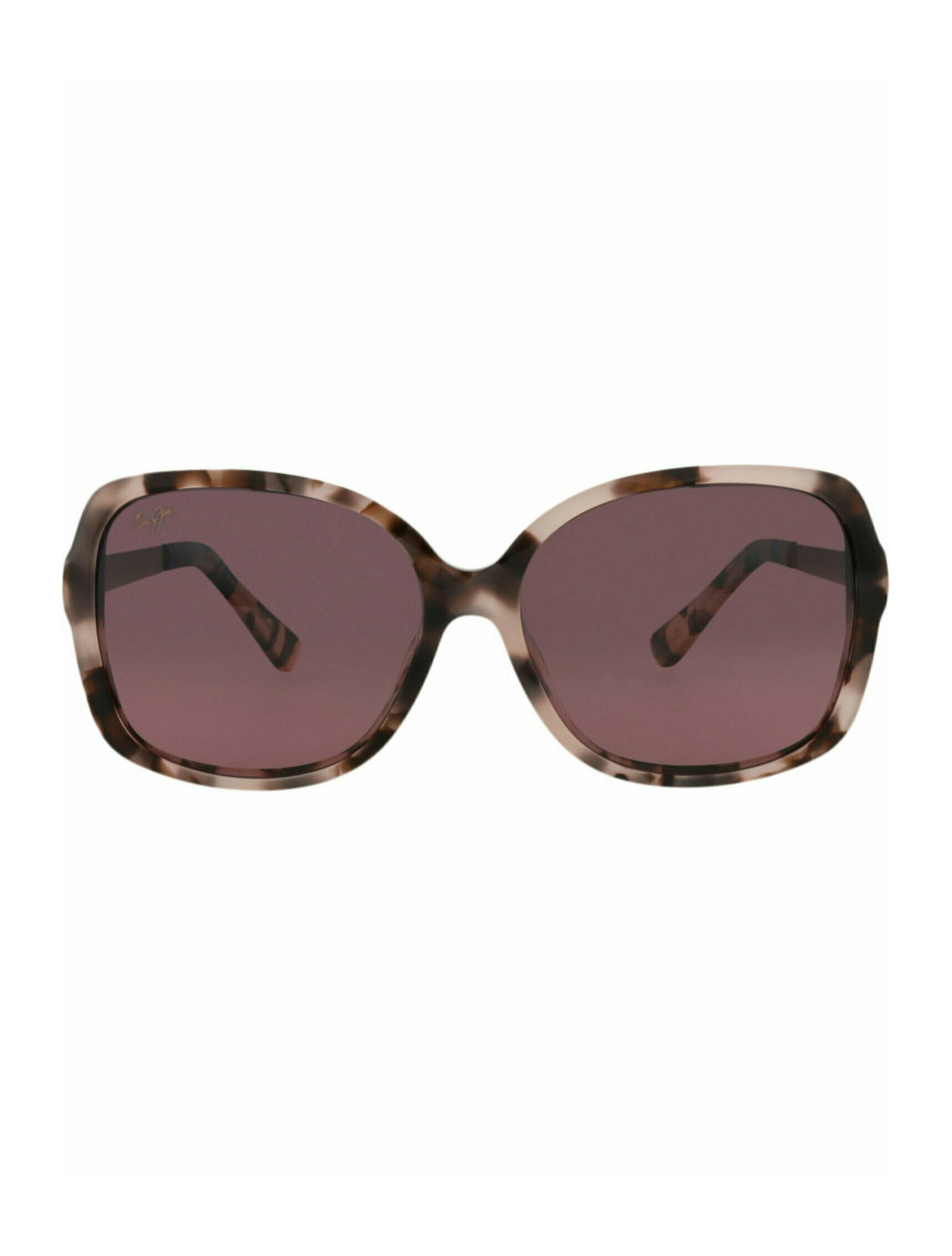 Maui Jim Womens Round/Oval Tortoise Rose Gold Rose Fashion Designer Eyewear