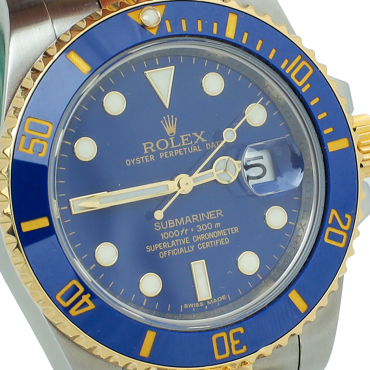 Rolex Oystersteel & Yellow Gold Submariner Date Watch
