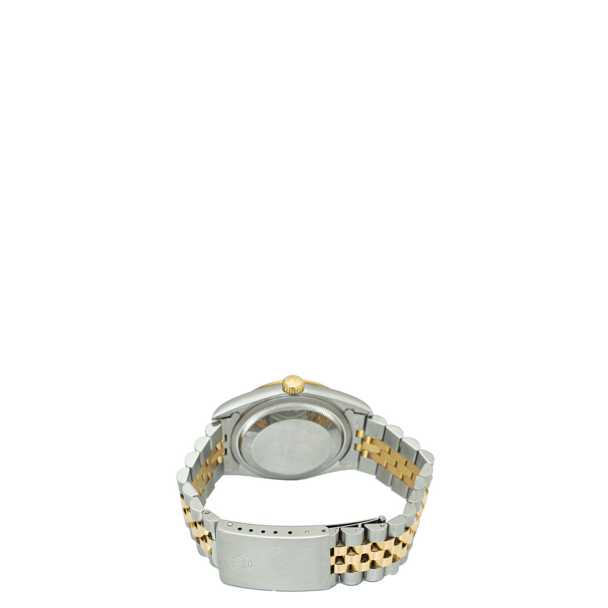 Rolex 18K Yellow Gold & Steel Diamond Datejust 36mm Watch