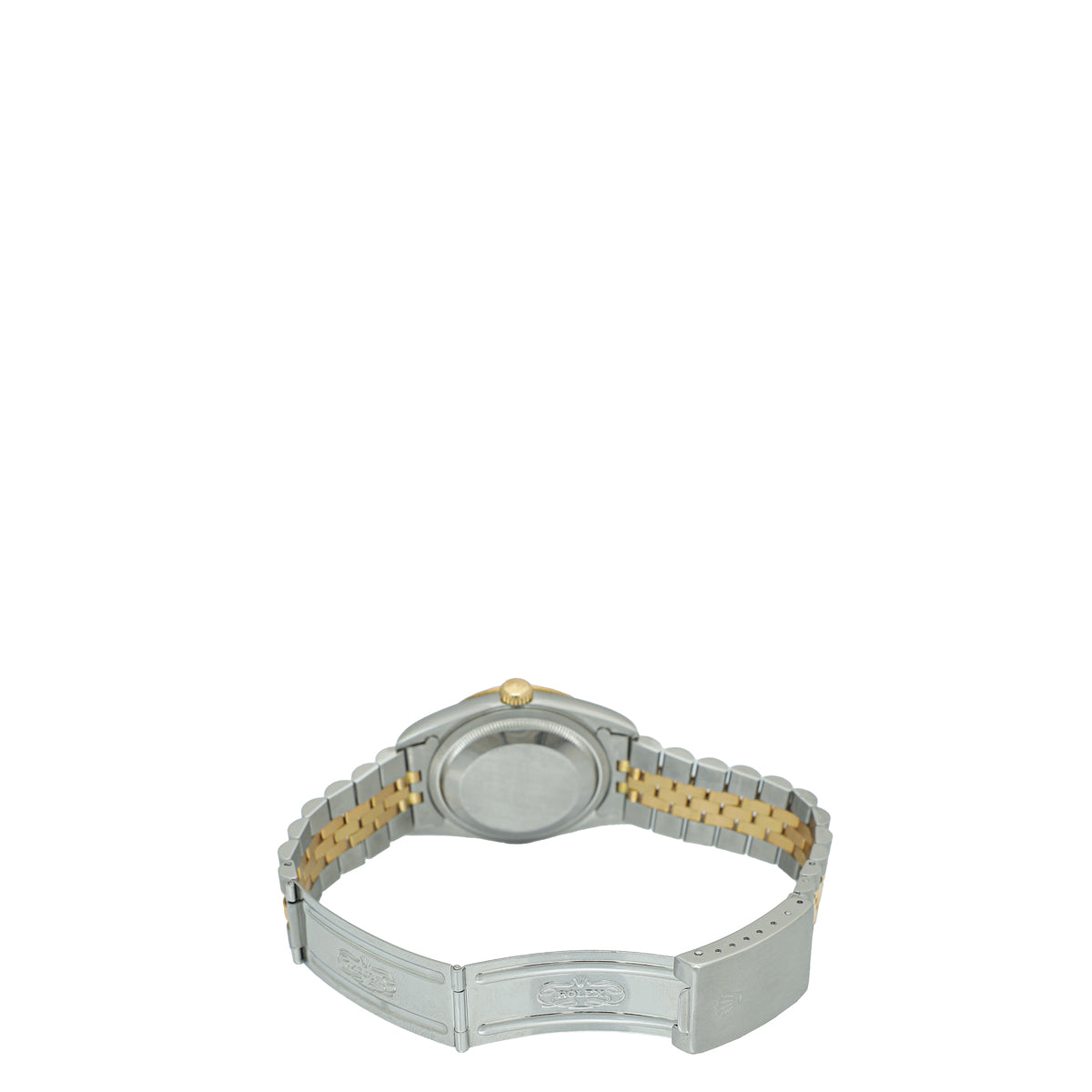 Rolex 18K Yellow Gold & Steel Diamond Datejust 36mm Watch
