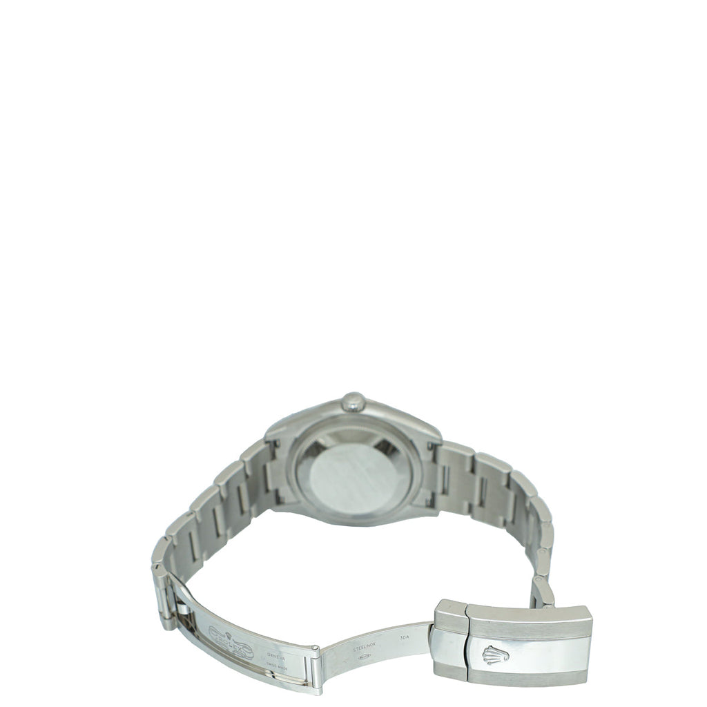 Rolex ST.ST and 18K White Gold Diamond Datejust 36mm Watch