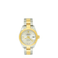 Rolex ST.ST Yello Gold 17 Diamond Dial Datejust 28mm Watch