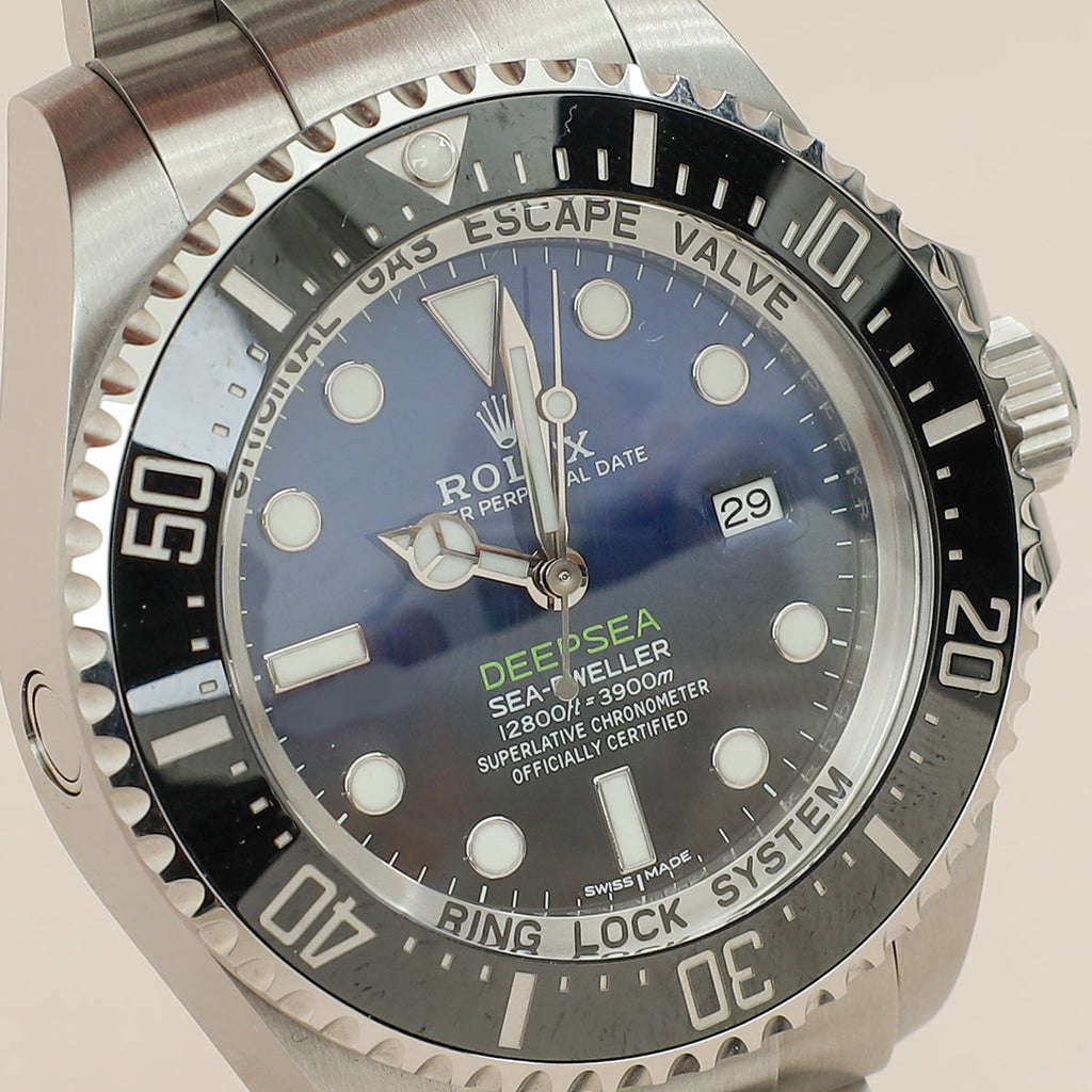 Rolex Oyster Steel Deepsea D - Blue Dweller 44mm Watch
