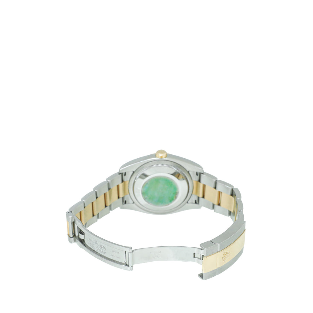 Rolex Oyster Yellow Gold Perpetual Datejust Roman numerals 36mm Watch