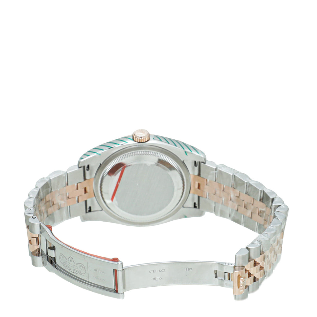 Rolex 18K Pink Gold ST,ST Datejust 36mm Watch