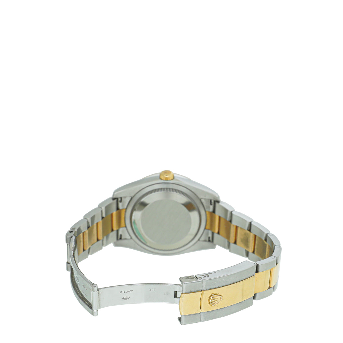 Rolex 18K Yellow Gold & Steel Diamond Datejust 36mm Watch