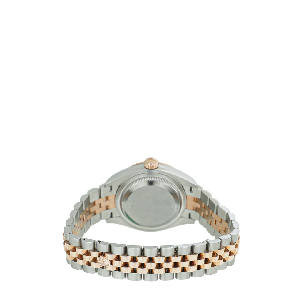 Rolex 18K Rose Gold ST.ST Diamond DateJust 28mm Watch