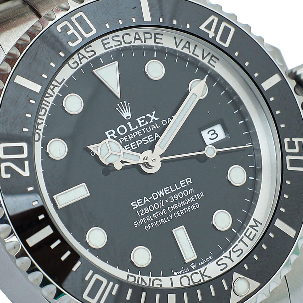 Rolex Stainless Steel Deepsea Sea-Dweller 44mm Watch