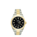 Rolex Steel & Gold Explorer 36mm Watch