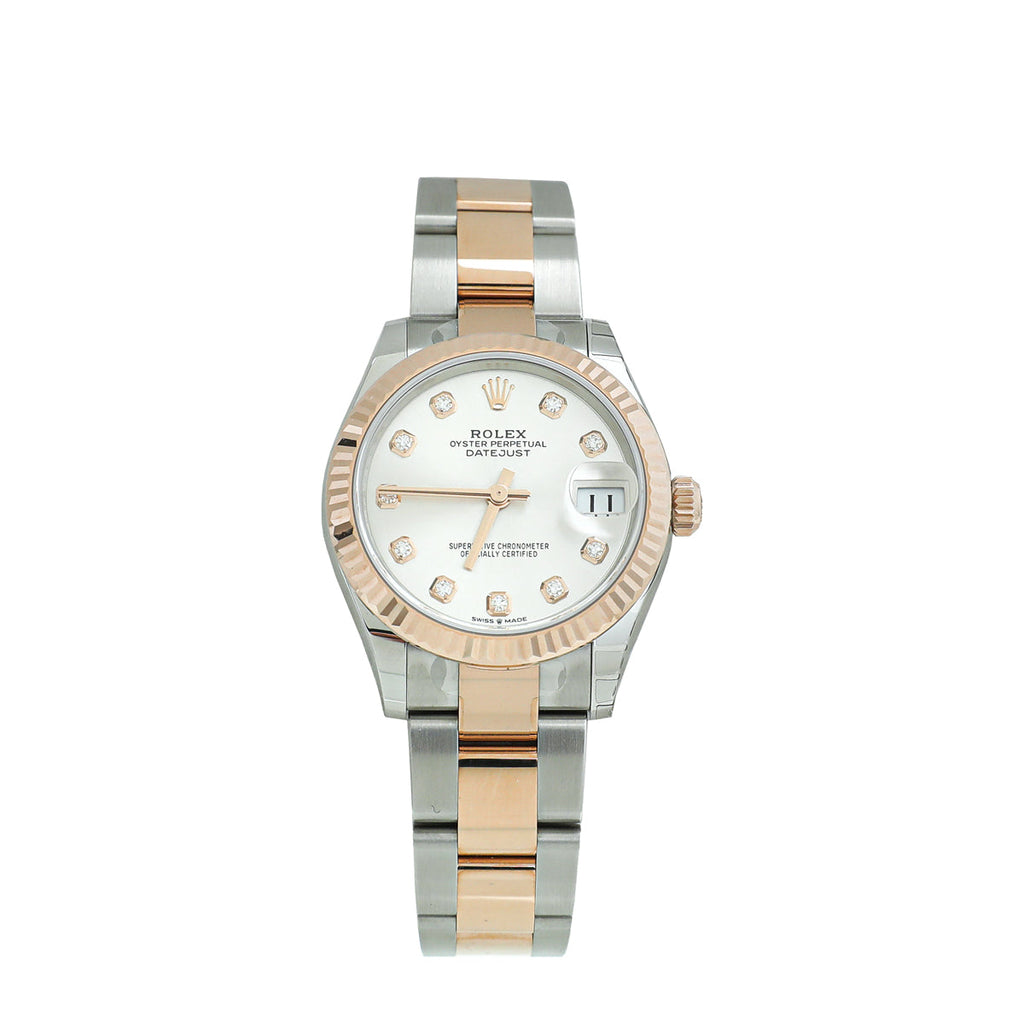 Rolex Steel & Everose Datejust Watch