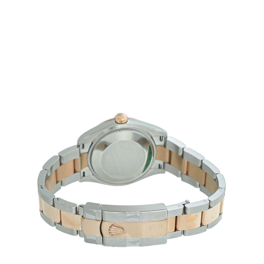Rolex Steel & Everose Datejust Watch