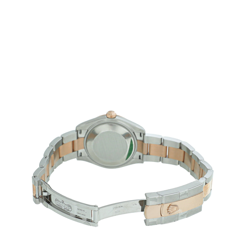 Rolex Steel & Everose Datejust Watch