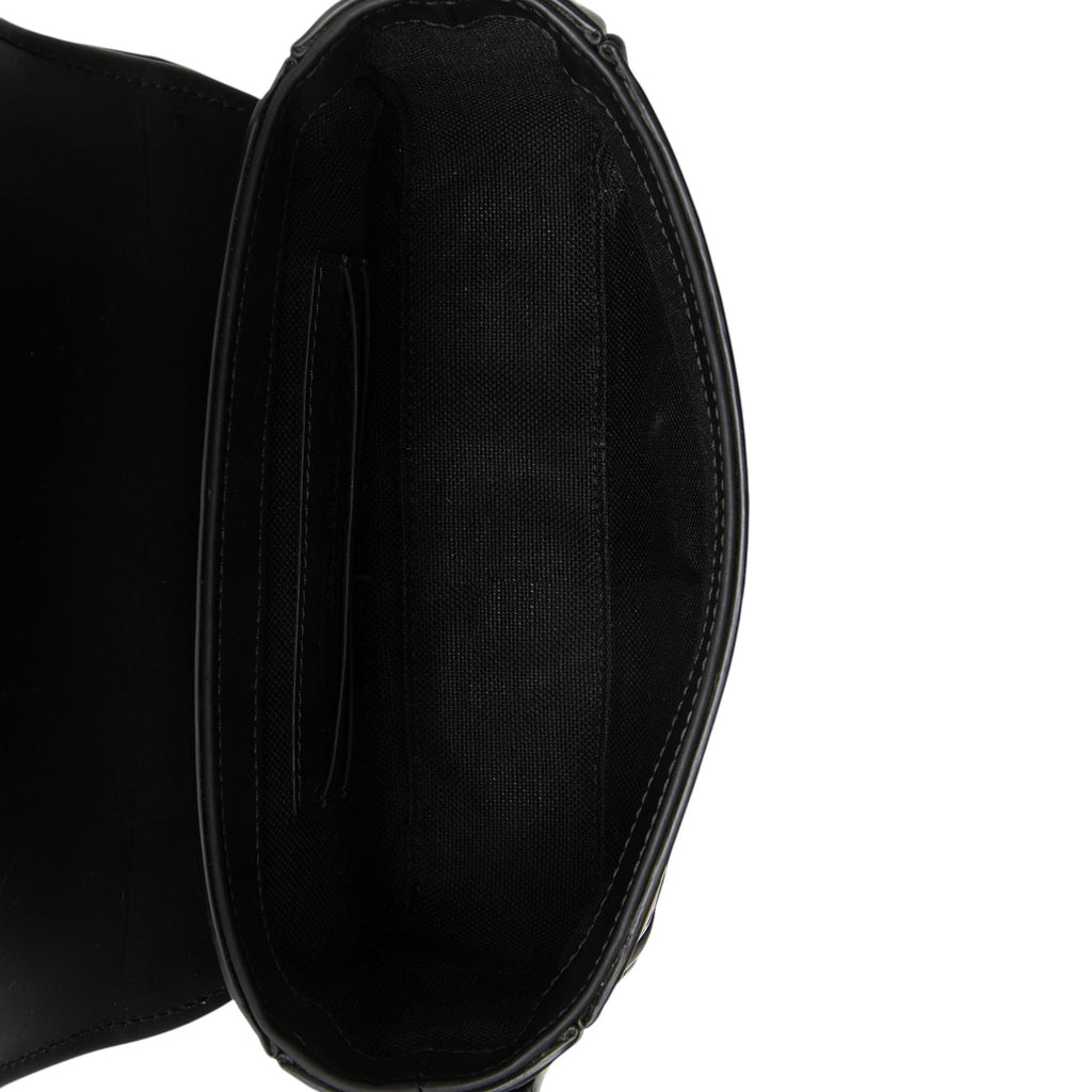 Rubber GG Effect Calfskin Mini Messenger
