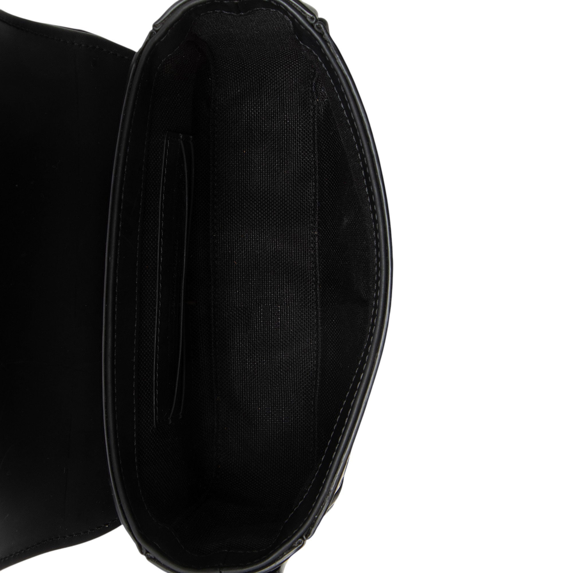 Rubber GG Effect Calfskin Mini Messenger