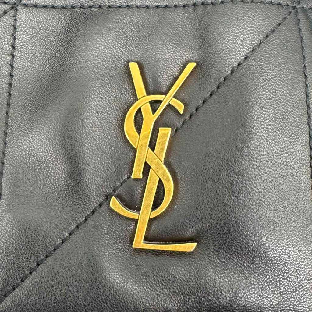 SAINT LAURENT Lambskin Jamie Medium Shoulder Pouch Black