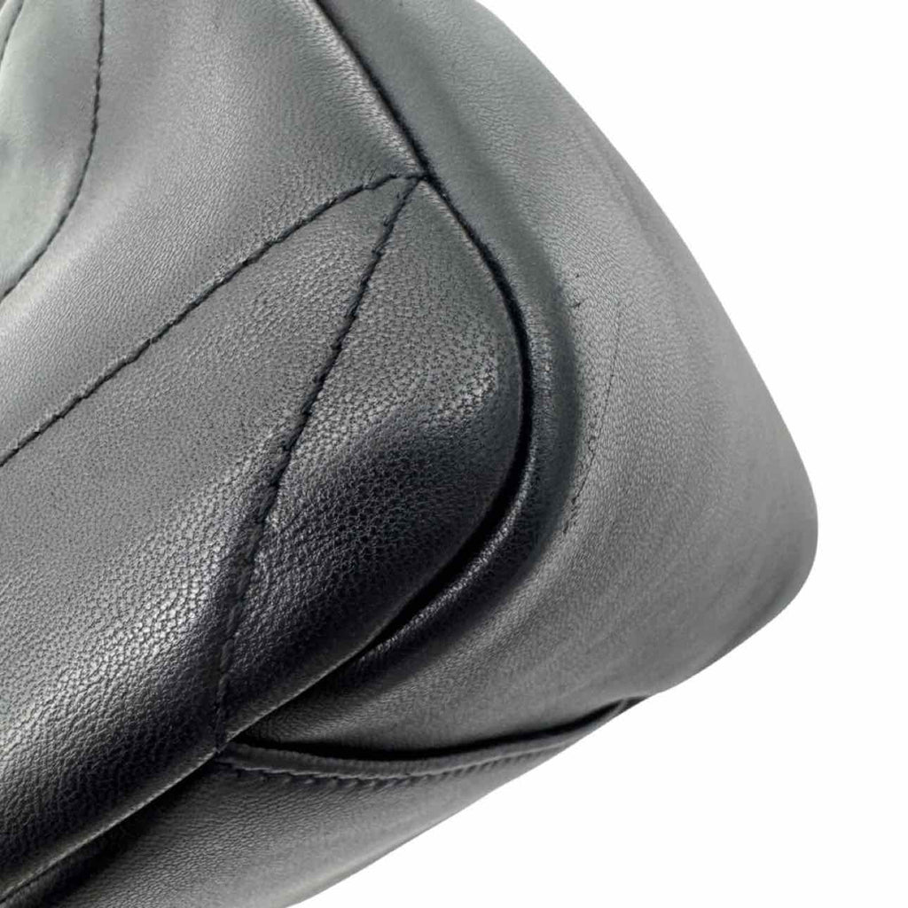 SAINT LAURENT Lambskin Jamie Medium Shoulder Pouch Black