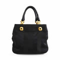 Salvatore Ferragamo Jacquard Tote Bag