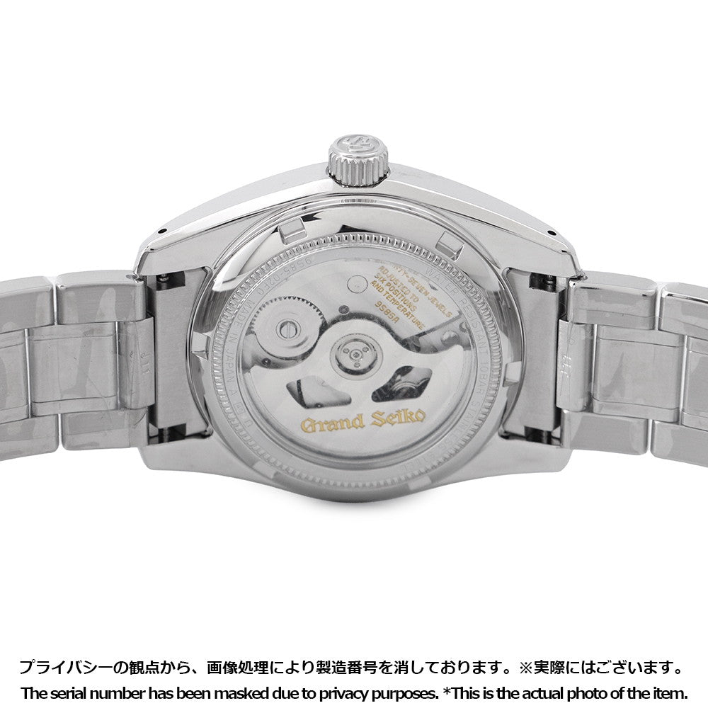 SEIKO Grand Seiko Heritage Collection 9S Mechanical Hi-Beat36000 W37mm Stainless Steel Ice blue DialSBGH347