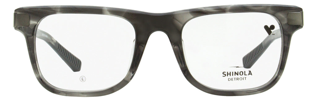 Shinola Modified Rectangle Eyeglasses SH15002 033 Smoke Havana 51mm