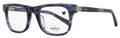 Shinola Modified Rectangle Eyeglasses SH15002 461 Blue Havana 51mm Blue Havana