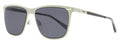 Shinola Arrow Flexon Sunglasses SH3100SM 046 Satin Silver 55mm Satin Silver