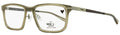Shinola Flexon Temple Eyeglasses SH37000 278 Crystal Sand 55mm Crystal Sand