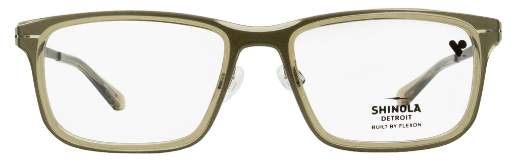 Shinola Flexon Temple Eyeglasses SH37000 278 Crystal Sand 55mm