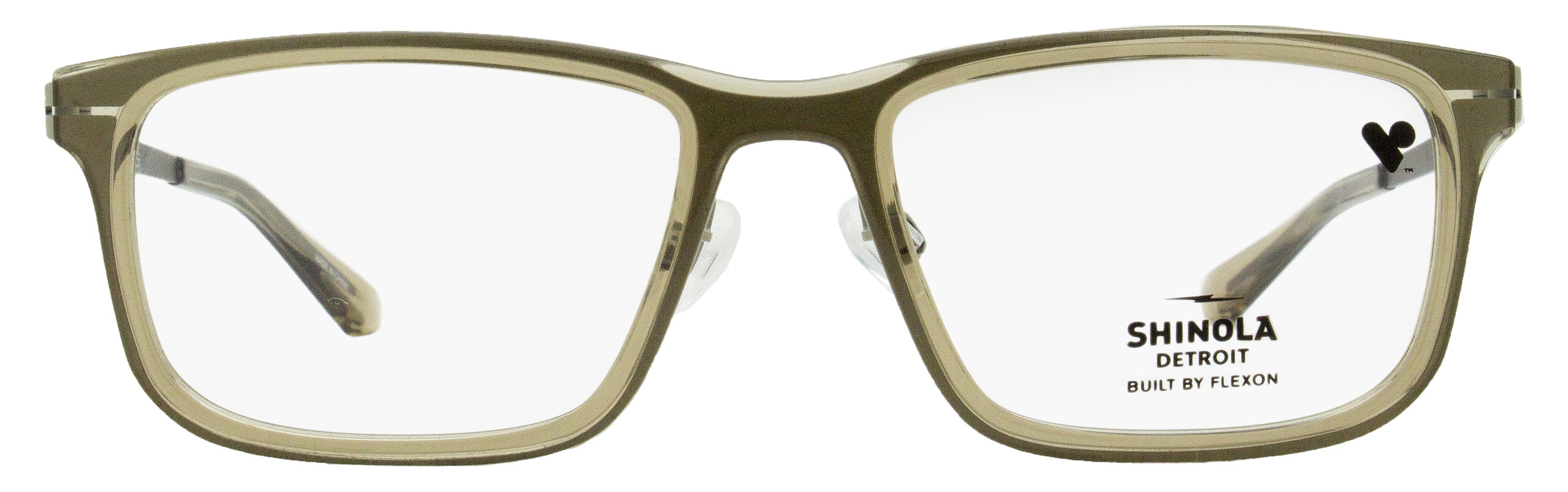Shinola Flexon Temple Eyeglasses SH37000 278 Crystal Sand 55mm