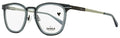 Shinola Flexon Keyhole Eyeglasses SH37001 050 Crystal Smoke 50mm Crystal Smoke