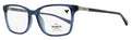 Shinola Flexon Rectangular Eyeglasses SH37003 413 Crystal Blue 53mm Crystal Blue