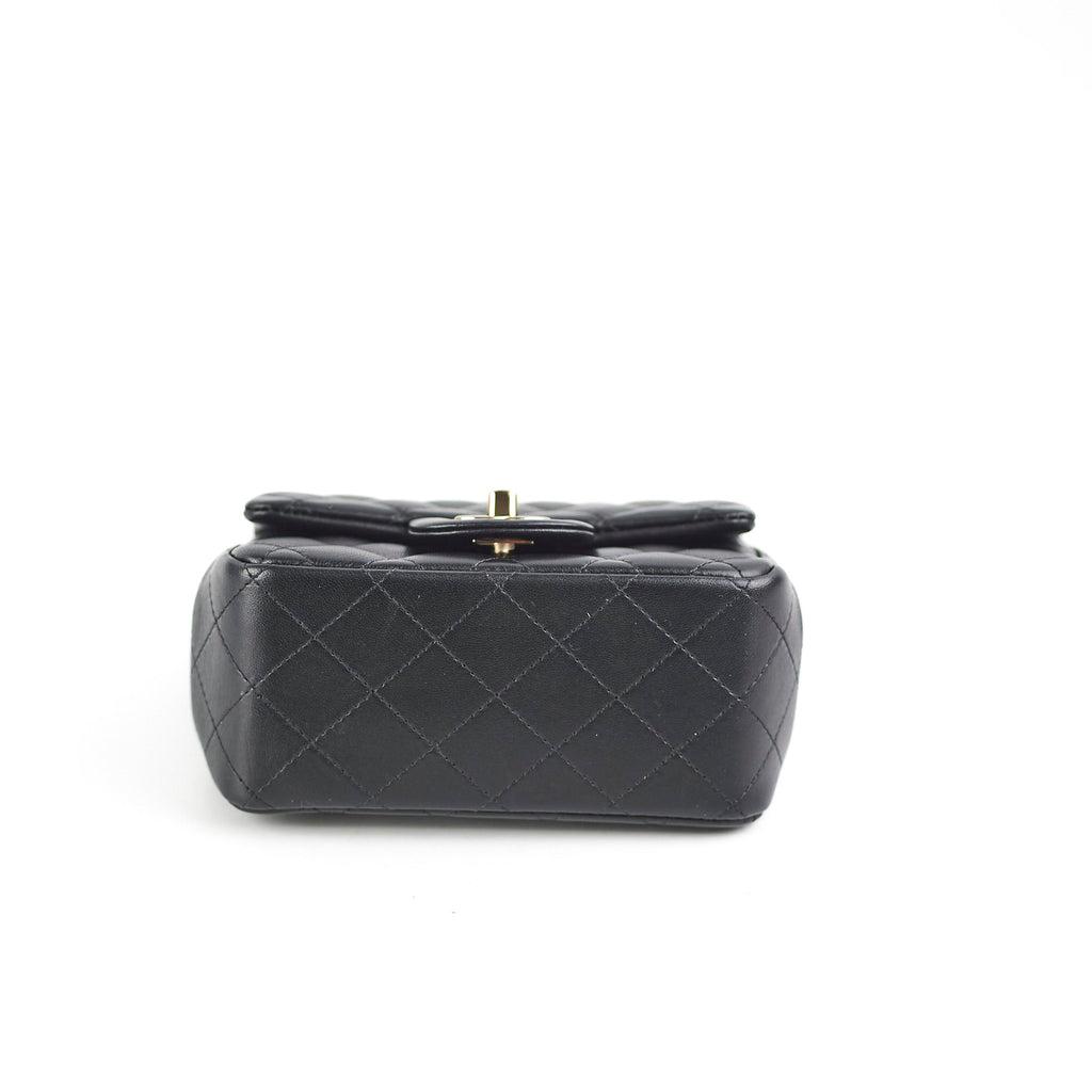 Chanel Classic Square Flap Lambskin Black