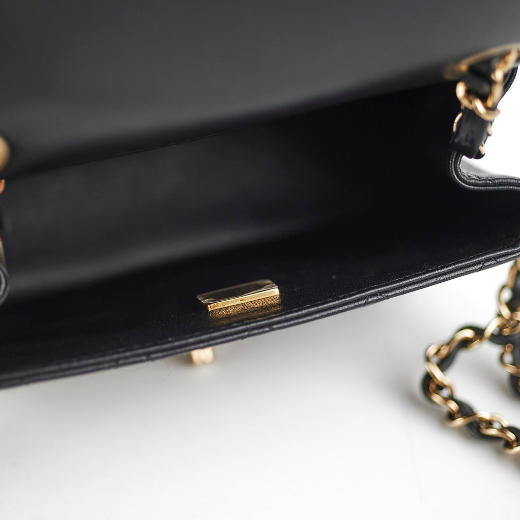 Chanel Classic Square Flap Lambskin Black