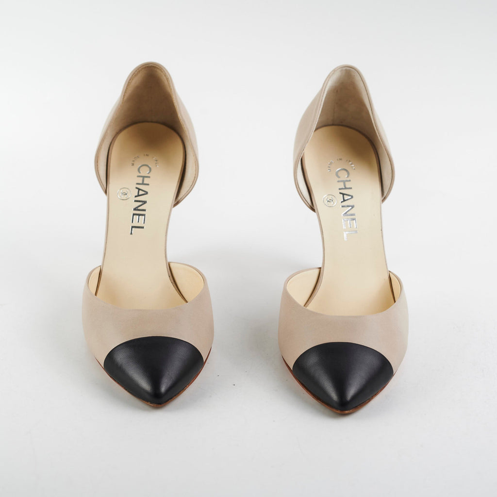 Chanel Heels Cream Size 38.5