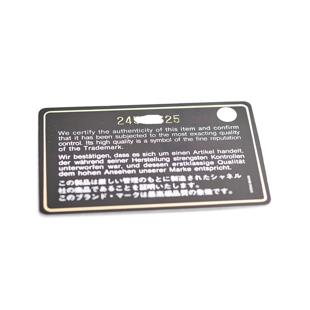 Chanel Caviar Old Medium Boy Black