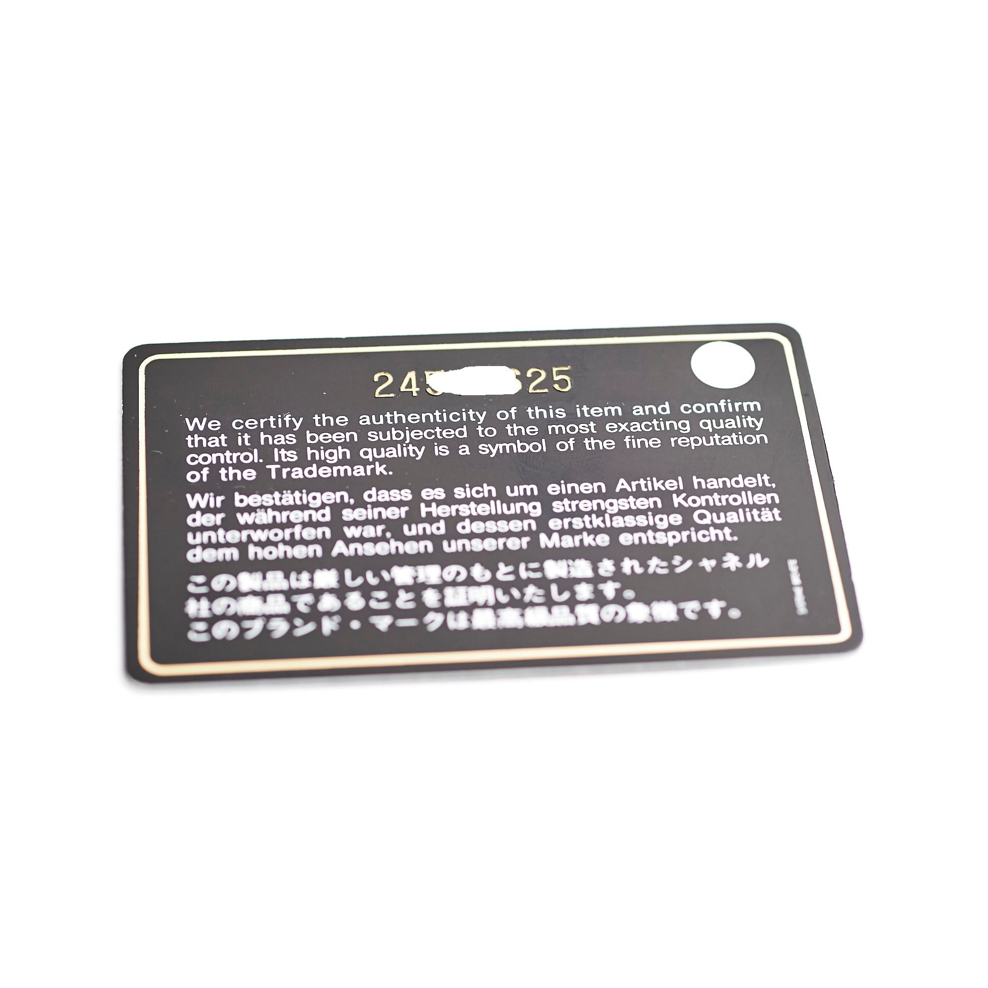 Chanel Caviar Old Medium Boy Black